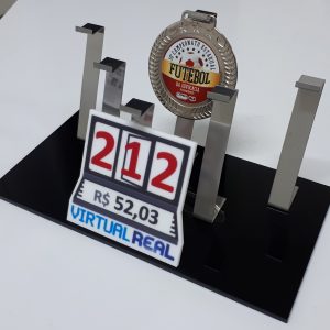 ACC<br>  SUPORTE PARA<br>  6 MEDALHAS