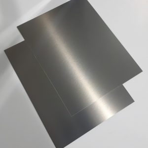 AFI<br> PLACA DE AÇO<br> INOXIDÁVEL ENVERNIZADA<br>  2 unidades<br> 28 x 20