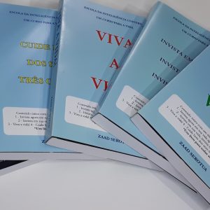 AAG<br> Coleção de 5 livros <br>Invista em sua vida<br> da Escola da Inteligência <br> Universal um curso <br> para a vida.