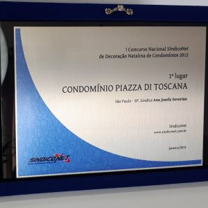 AAI <br>PLACA GRAVADA 26 X 17cm<br> EM ESTOJO CLÁSSICO